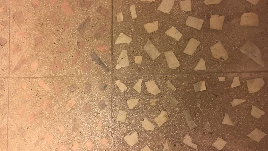 Terrazzo atjaunošana